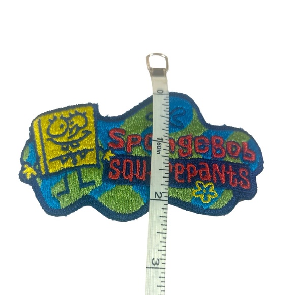 RARE SPONGEBOB SQUAREPANTS IRON-ON PATCH- ONLY AVAILABLE TO PRODUCTION CREW - Picture 3 of 4